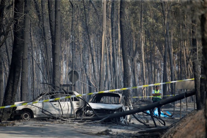 Incendio en Portugal