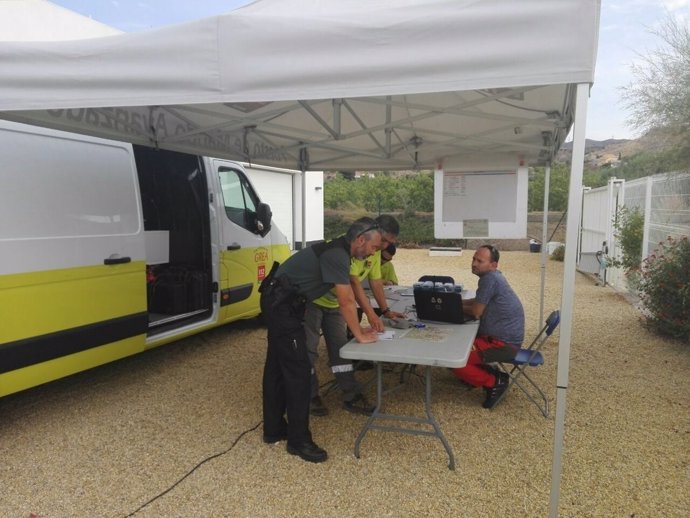 Operativo de búsqueda de un hombre en Huércal-Overa (Almería)