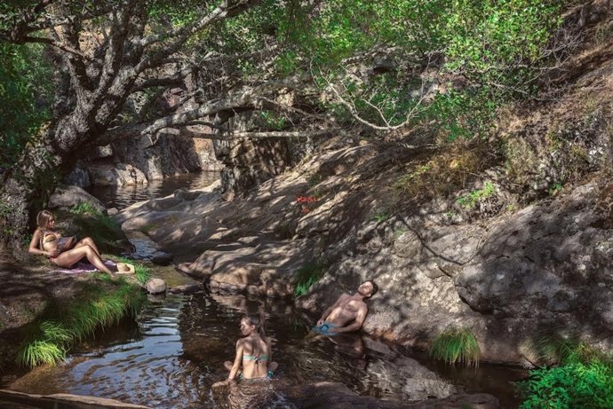Piscina natural en la provincia de Salamanca