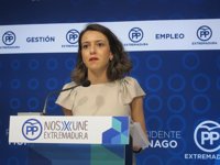 El PP acusa a Vara de poner "precio a Extremadura" con su apoyo al concepto de plurinacionalidad