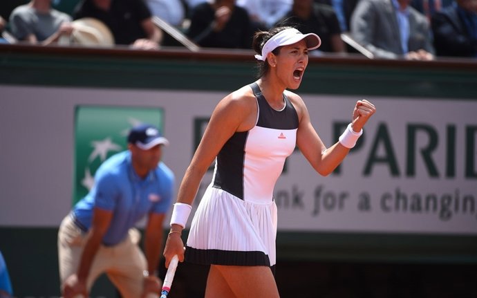 Garbiñe Muguruza a Roland Garros