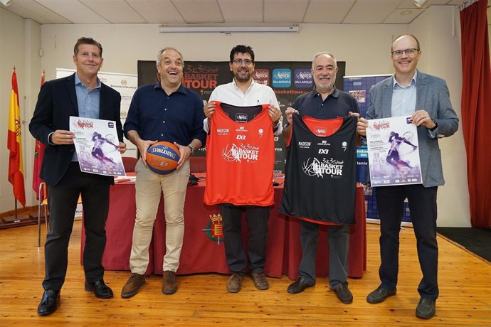 Presentación del 3x3 Street Basket Tour           