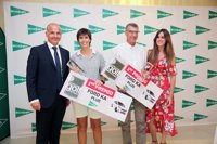 Mar Viola y Ramón Vila, ganadores del XXIII Torneo El Corte Inglés de golf