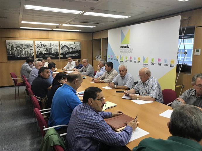 Reunión órgano de dirección del Montepío.