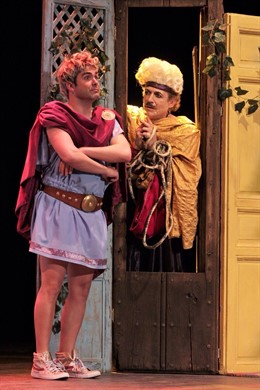 El Aedo, en plena actuación. 