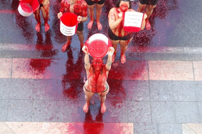 Imagen de la concentración de este 2017