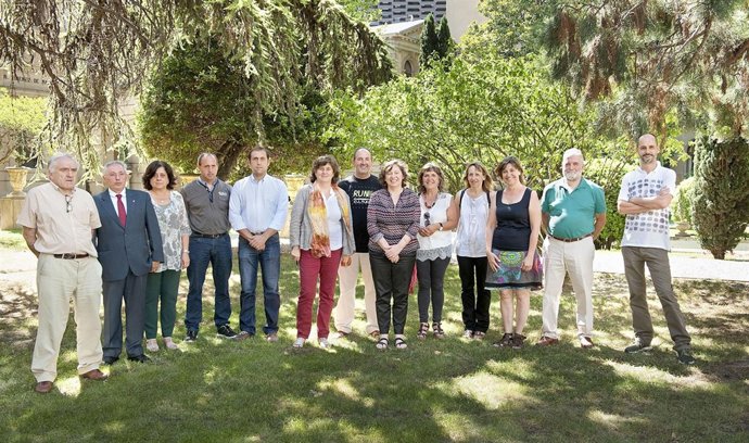 Elizalde con los representantes municipales