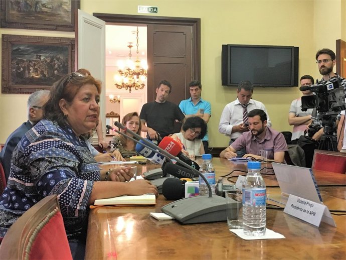 Griselda Triana, viuda del periodista mexicano asesinado Javier Valdez