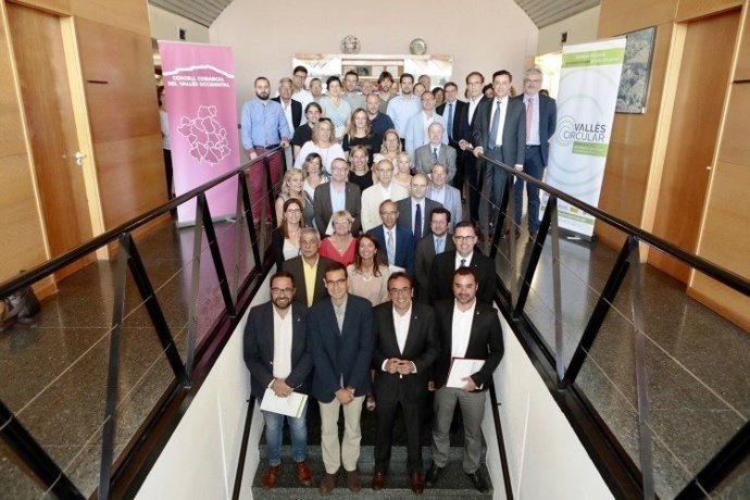 El Govern, la Diputación y el CCVOC acuerdan incorporar la economía circular