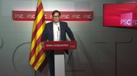 El PSC exige a Puigdemont disculparse por "comparar" el soberanismo con la lucha contra ETA