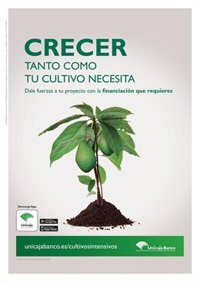 Unicaja Banco ofrece más de 430 millones en préstamos preconcedidos en su nueva campaña de cultivos intensivos