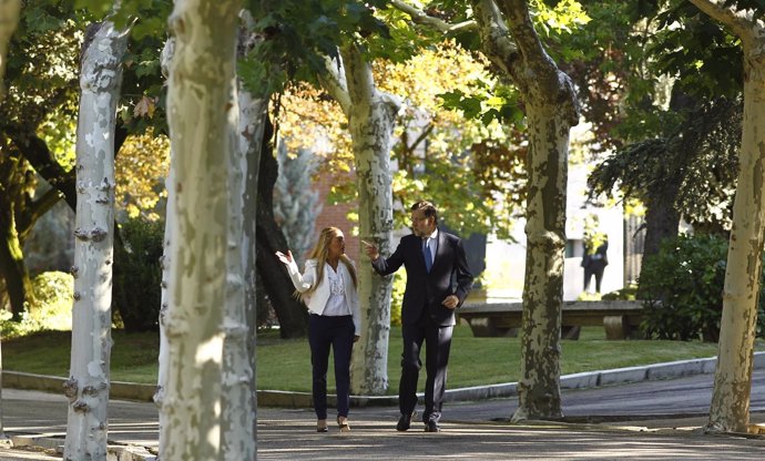 Mariano Rajoy y Lilian Tintori