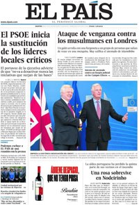 Las portadas de los periódicos de hoy, martes 20 de junio de 2017
