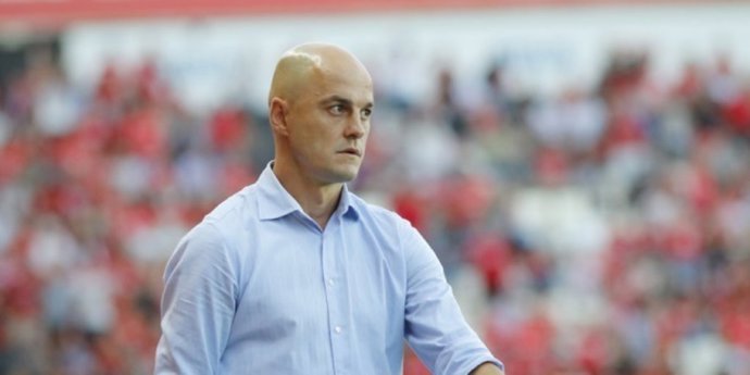 Nano Rivas, entrenador del Nástic de Tarragona