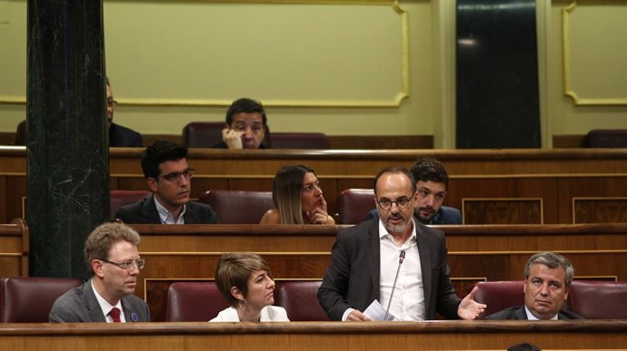 Carles Campuzano i diputats del PDeCAT 