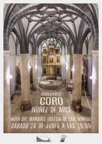 El Coro Núñez de Arce de celebra el sábado su XX aniversario en la Iglesia de San Martín de Mota (Valladolid) 