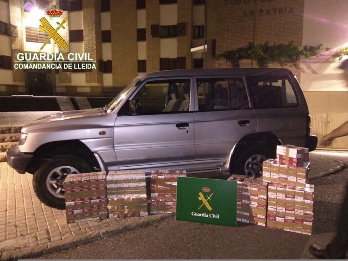 La Guardia Civil localiza tabaco de contrabando en Arsèguel (Lleida)