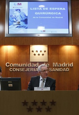 Consejero de Sanidad, Jesús Sánchez Martos