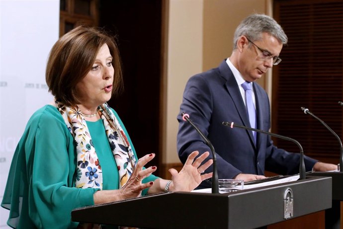 Sánchez Rubio comparece en la rueda posterior al Consejo de Gobierno