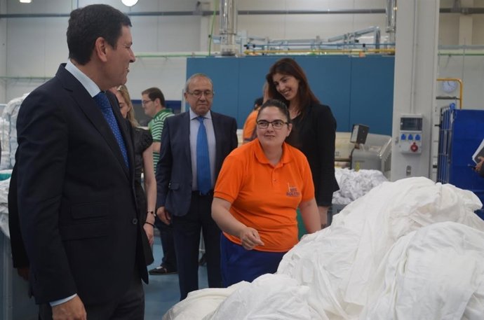 León: Carriedo en la inaugiración de la Lavandería de Soltra
