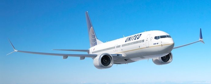 Boieng 737 United Airlines