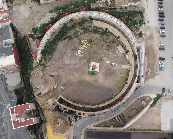 OBRAS EN EL ANFITEATRO DE CARTAGENA