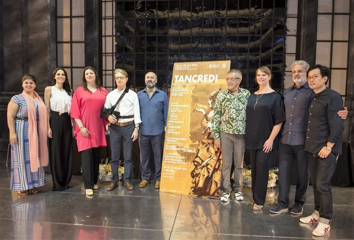 Presentación de 'Tancredi' en Les Arts