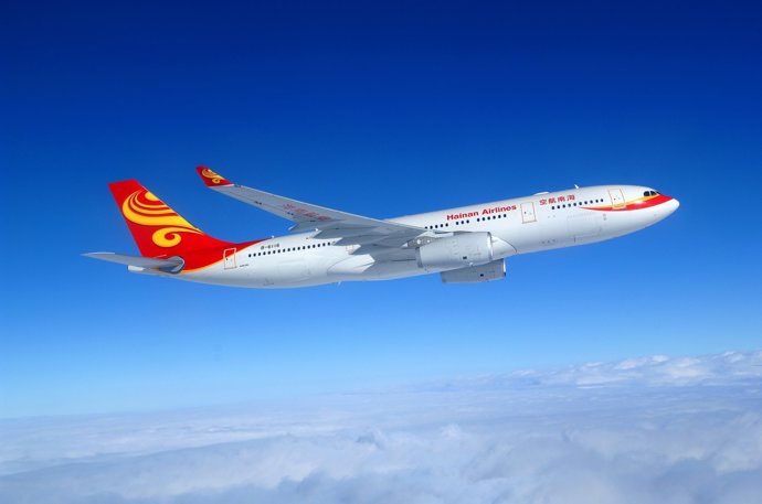 Avión de Hainan Airline