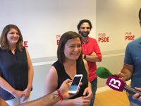 Mercedes Garrido presenta su precandidatura a la secretaría general de los Socialistas de Mallorca