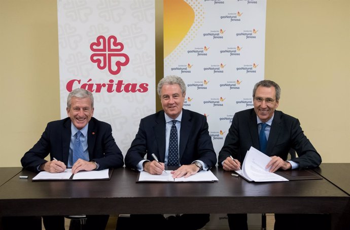 Acord Càritas-Fundació Gas Natural Fenosa