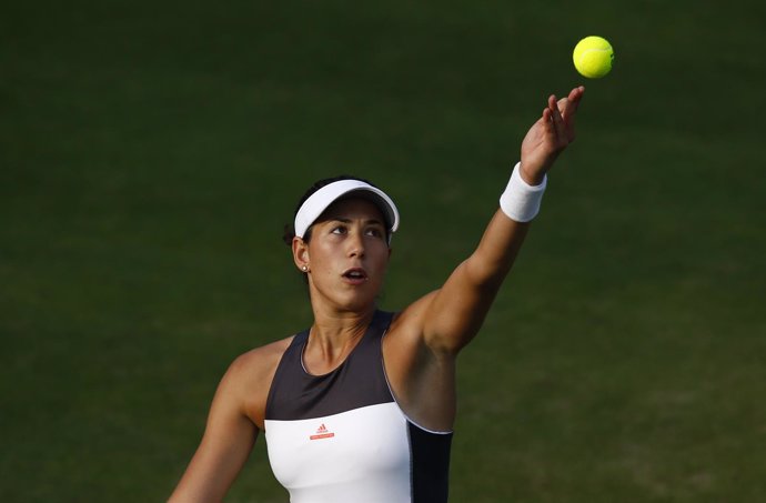 La tenista española Garbiñe Muguruza