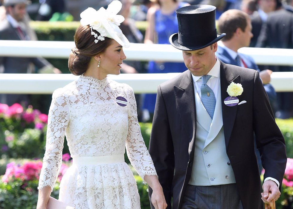 Kate Middleton deslumbra de blanco en el Royal Ascot