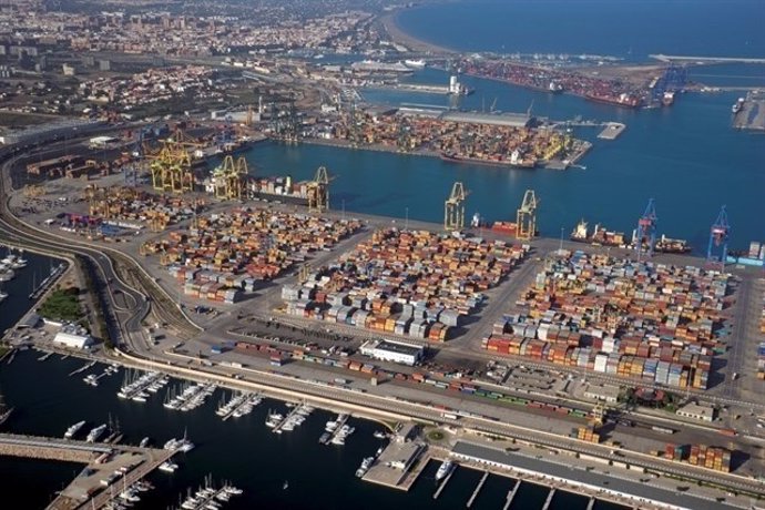 Imagen de archivo del puerto valenciano