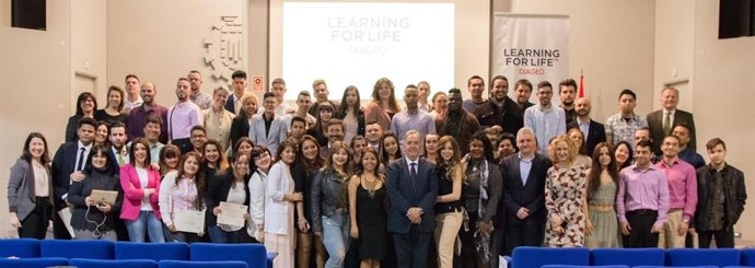 Jovenes, insercion laboral, diageo