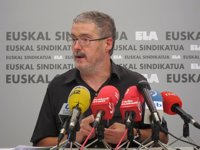 Muñoz (ELA) no ve "recorrido" a una reforma estatutaria condicionada por el "veto" de PSE y PP