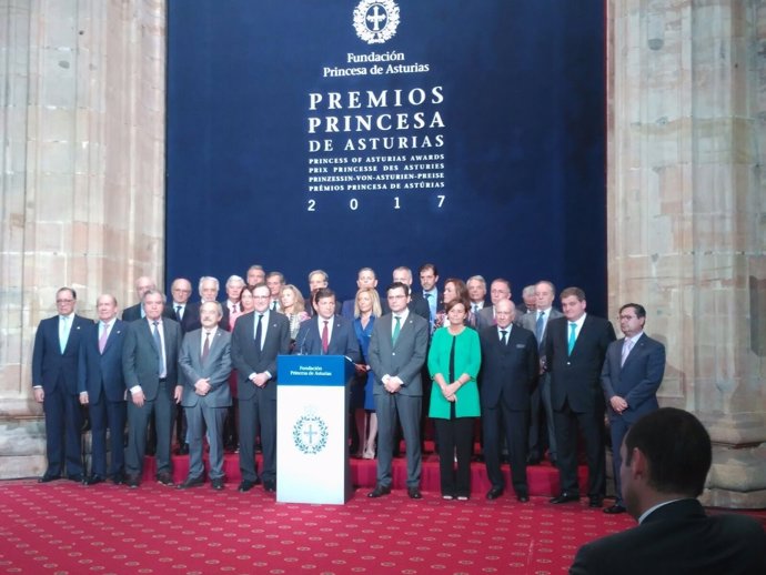 Jurado de los Premios Princesa de Asturias de la Concordia 2017