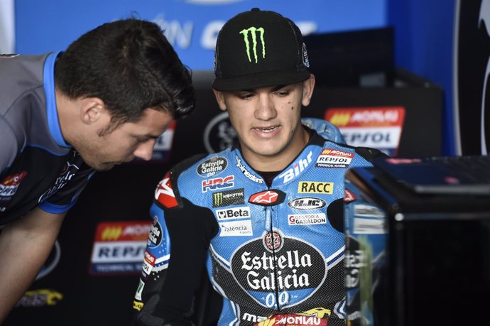 Arón Canet, piloto de Moto3 del Estrella Galicia 0,0