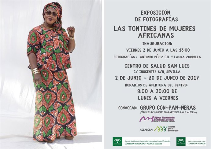 Centro de salud San Luis en Sevilla acoge la exposición 'Las Tontines'