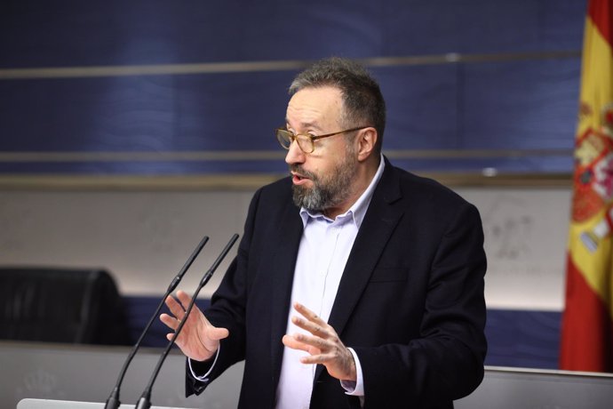 Rueda de prensa de Juan Carlos Girauta en el Congreso