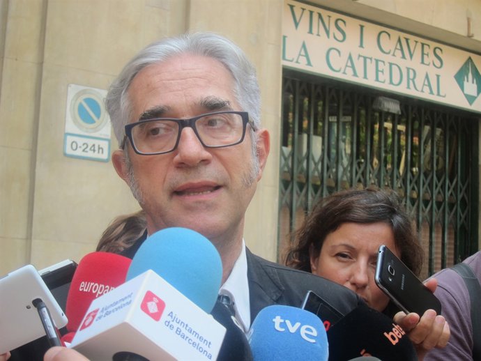 El regidor d'Habitatge de l'Ajuntament de Barcelona, Josep Maria Montaner