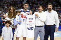 Felipe Reyes: "Quiero seguir consiguiendo otros récords que estén a mi alcance"