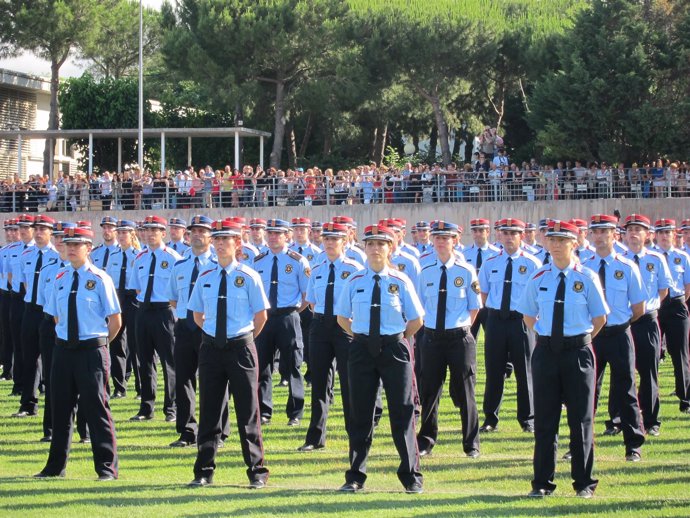 Graduación de los Mossos 2012