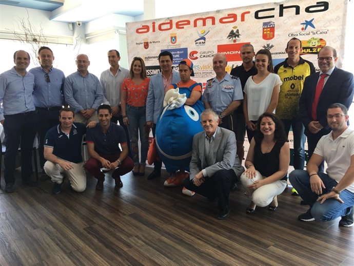 Prensa San Javier. El Alcalde Destaca El Fuerte Apoyo Social A La Aidemarcha, La