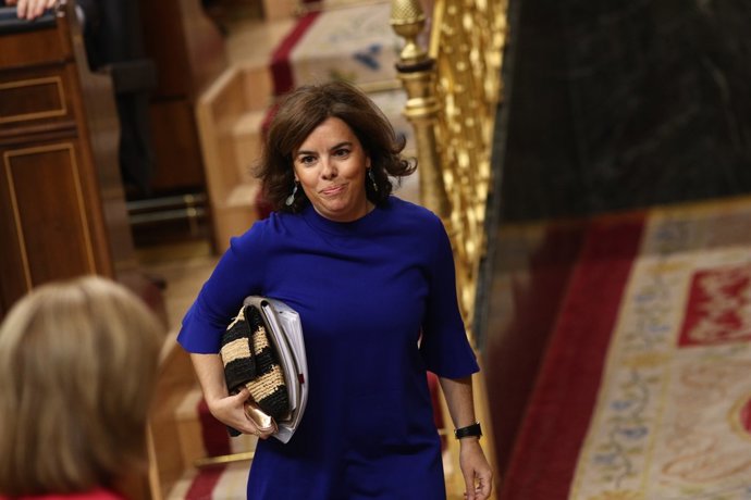 Santamaría arriba a la sessió de control al Govern al Congrés
