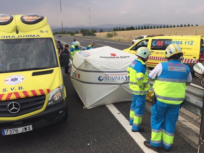 Una imagen del accidente