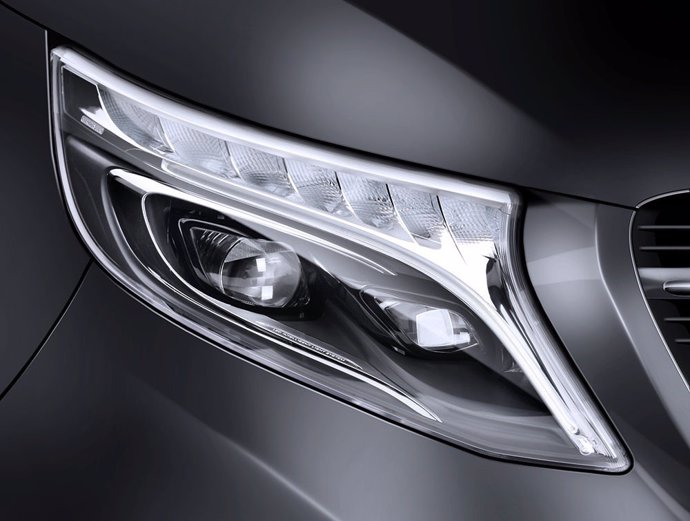Iluminación del Mercedes-Benz Clase V