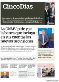 Las portadas de los periódicos económicos de hoy, jueves 22 de junio