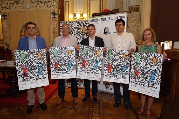 Presentación del Campeonato de Esgrima.                            