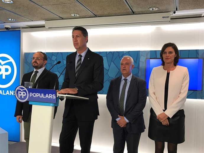 Alejandro Fernández, Xavier García Albiol, Santi Rodríguez, Esperanza García, PP