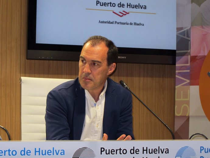 El gerente provincial de la Agencia IDEA en Huelva, Miguel Ángel Mejías. 